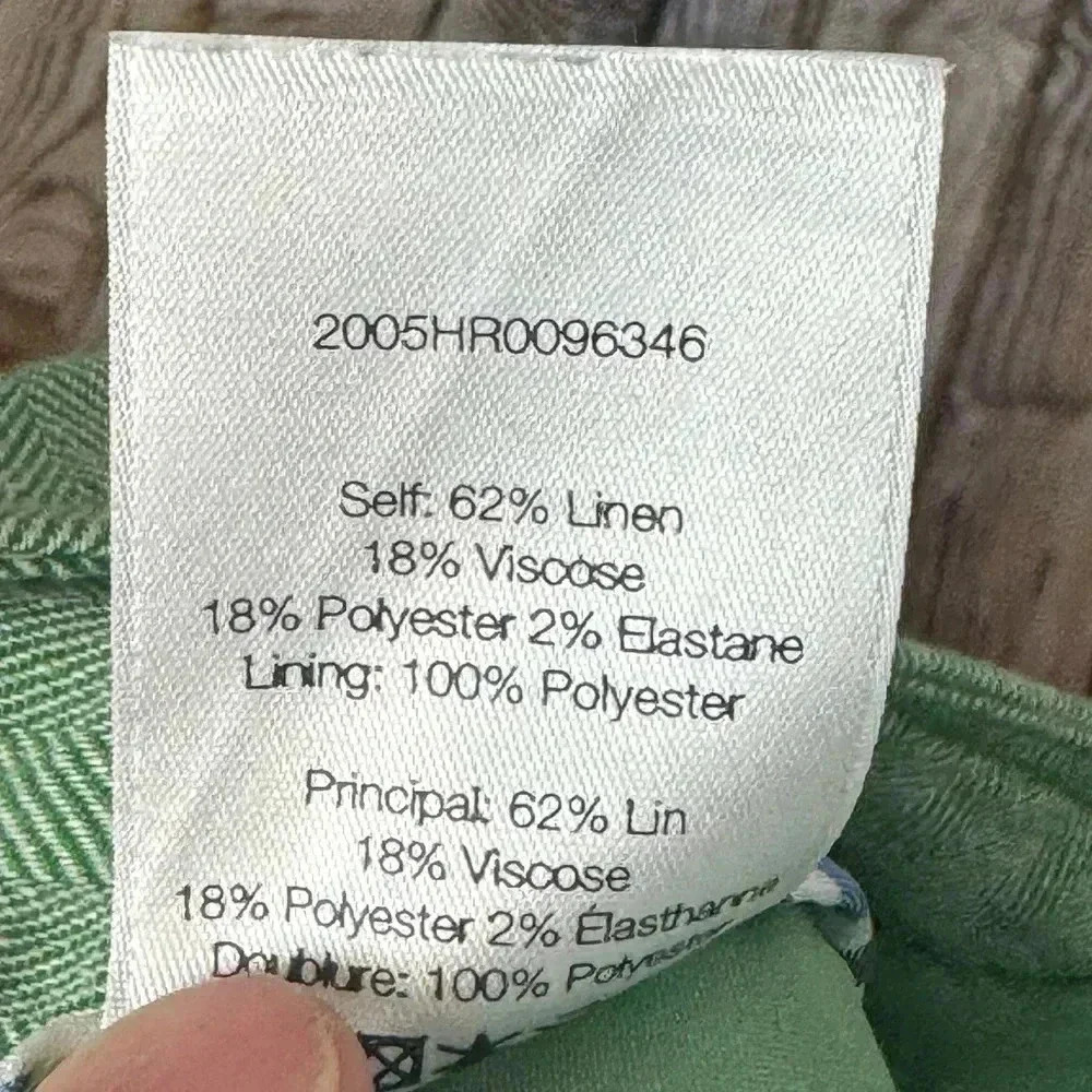 Veronica Beard Women's Size 4 Borneo Tie Waist Li… - image 7